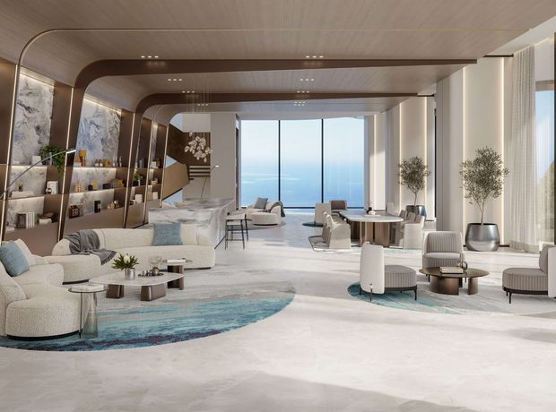 The clubhouse, games room and terraces